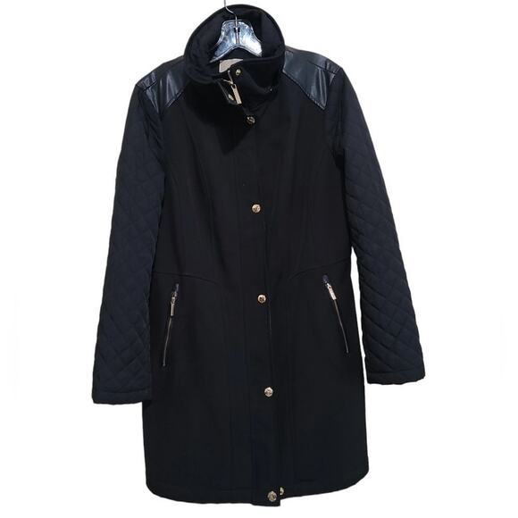 Michael Kors Women's Black Jacket Sz Petite Large - Picture 1 of 10